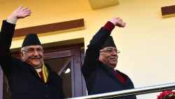 As western powers watch, China, India, Pakistan wish Prachanda well